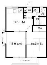 原市駅 徒歩3分 2階の物件間取画像